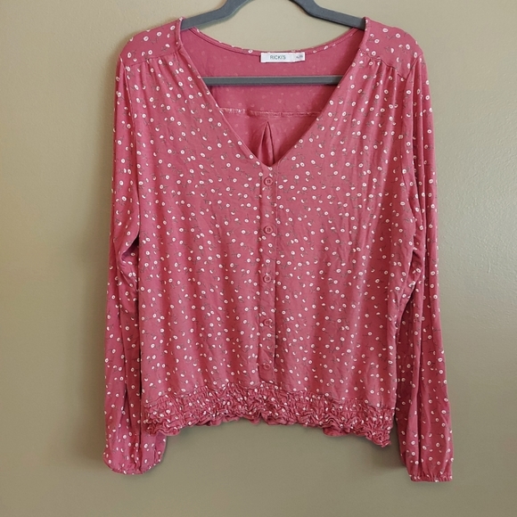 Ricki's Floral Long Sleeve - Picture 1 of 3